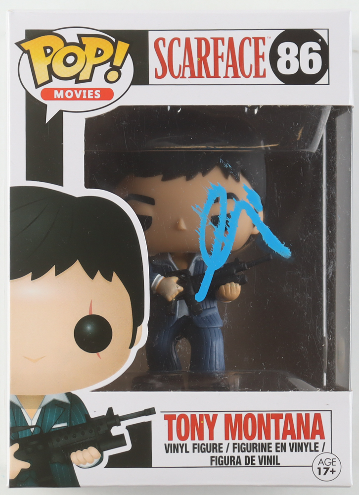 Al Pacino Signed "Scarface" #86 Tony Montana Funko Pop! Vinyl Figure (ACOA) at PristineAuction.com Al Pacino Signed "Scarface" #86 Tony Montana Funko Pop! Vinyl Figure (ACOA) at PristineAuction.com