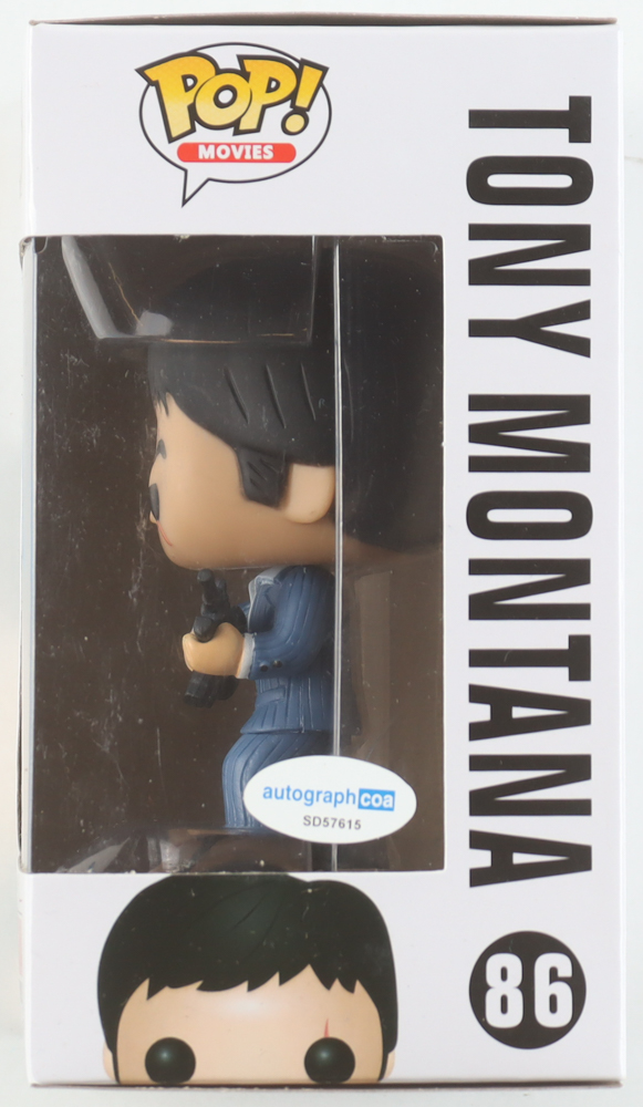 Al Pacino Signed "Scarface" #86 Tony Montana Funko Pop! Vinyl Figure (ACOA) at PristineAuction.com Al Pacino Signed "Scarface" #86 Tony Montana Funko Pop! Vinyl Figure (ACOA) at PristineAuction.com