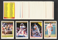 1991 O-Pee-Chee Premier Baseball Complete Set of (132) Cards Including Cal Ripken #100, Nolan Ryan #102, Ken Griffey Jr. #56, Barry Bonds #12 at PristineAuction.com
