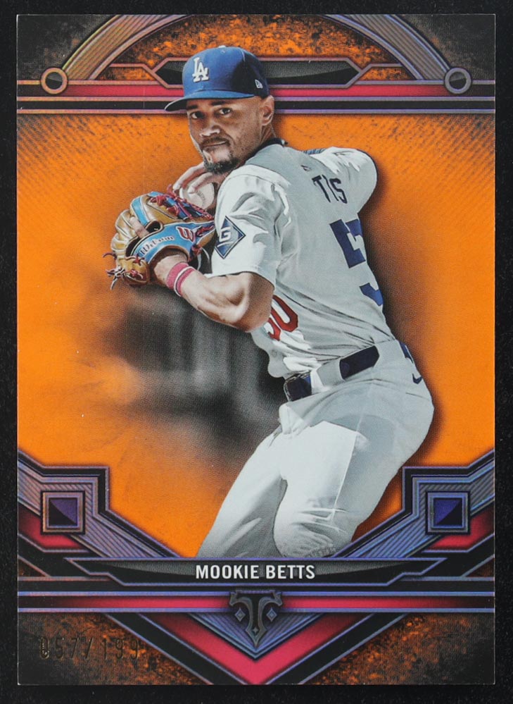 Mookie Betts 2024 Topps Triple Threads Amber #180 #57/199 at PristineAuction.com Mookie Betts 2024 Topps Triple Threads Amber #180 #57/199 at PristineAuction.com