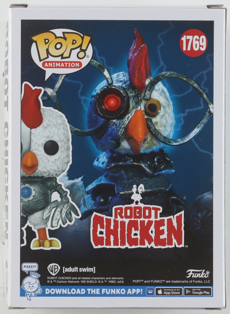 Seth Green Signed "Robot Chicken" #1769 Funko Pop! Vinyl Figure (ACOA) at PristineAuction.com Seth Green Signed "Robot Chicken" #1769 Funko Pop! Vinyl Figure (ACOA) at PristineAuction.com