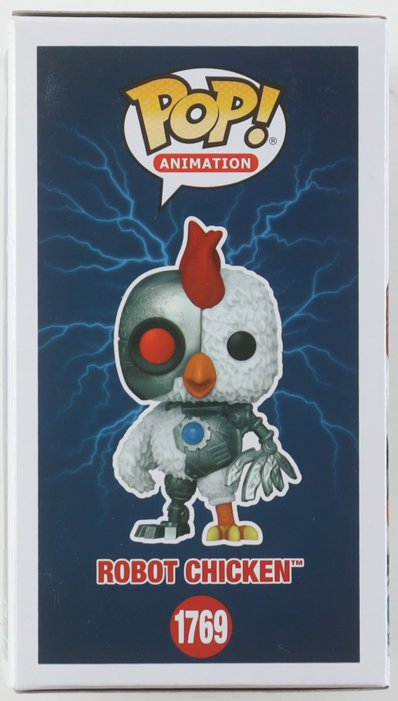 Seth Green Signed "Robot Chicken" #1769 Funko Pop! Vinyl Figure (ACOA) at PristineAuction.com Seth Green Signed "Robot Chicken" #1769 Funko Pop! Vinyl Figure (ACOA) at PristineAuction.com
