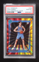Josh Giddey 2021-22 Donruss Holo Red and Gold Laser #202 RR RC (PSA 10) at PristineAuction.com