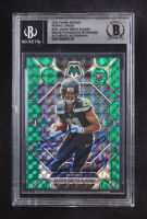 Jaxon Smith-Ngigba Signed 2023 Panini Mosaic Green Autographs #331 RC (BGS) at PristineAuction.com