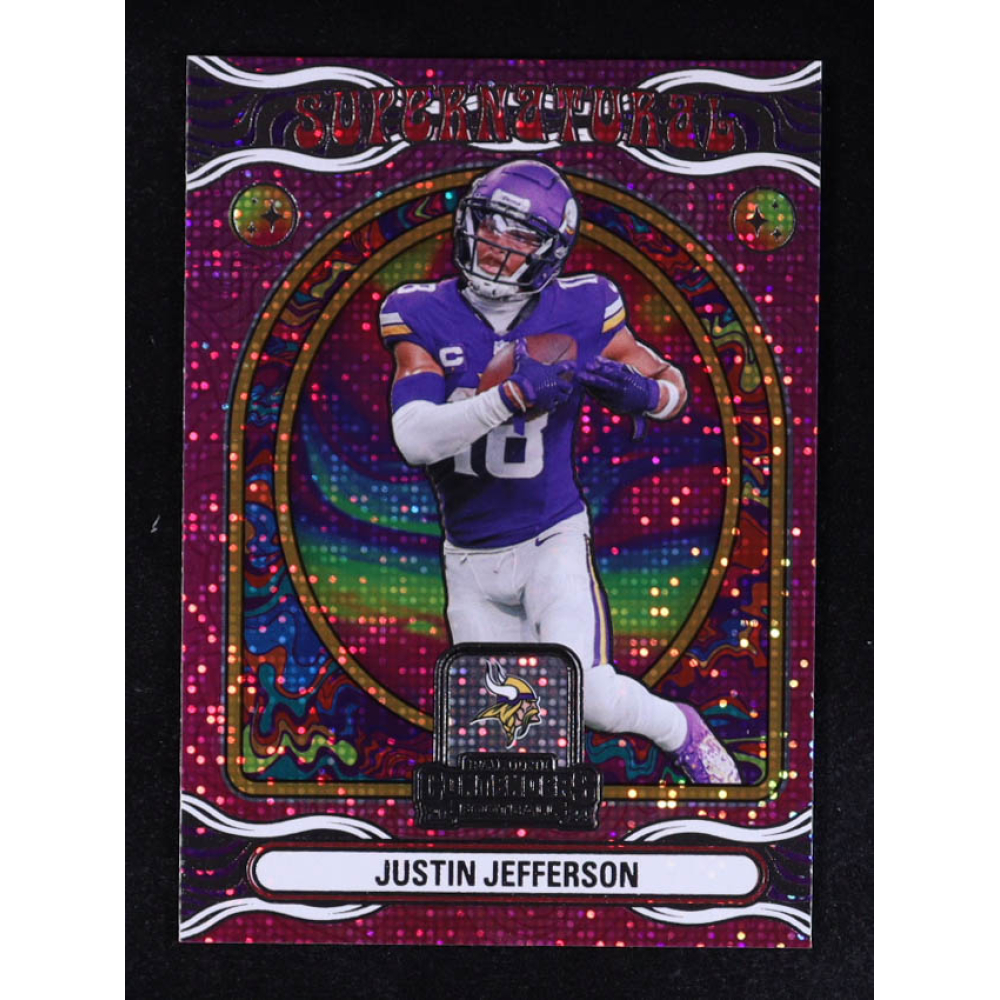 Justin Jefferson 2024 Panini Contenders Supernatural #7 at PristineAuction.com