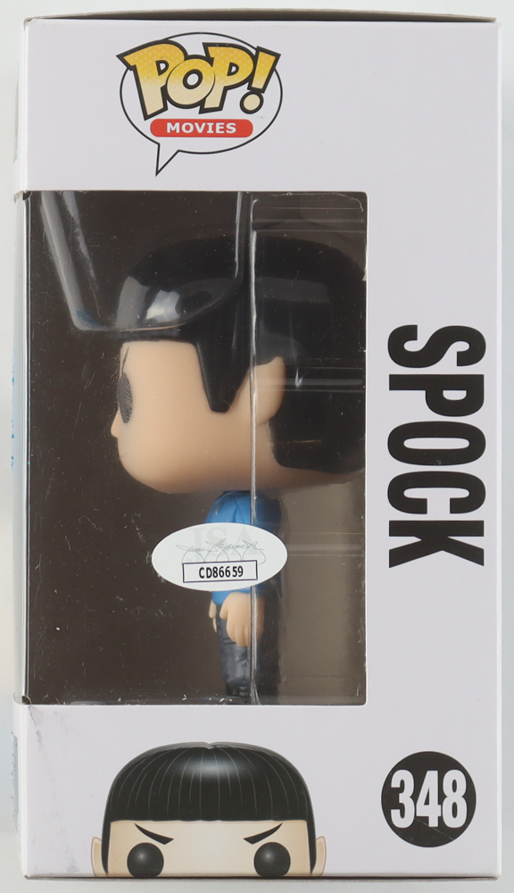 Zachary Quinto Signed "Star Trek Beyond" #348 Spock Funko Pop! Vinyl Figure (JSA) at PristineAuction.com Zachary Quinto Signed "Star Trek Beyond" #348 Spock Funko Pop! Vinyl Figure (JSA) at PristineAuction.com