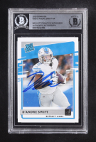 D'Andre Swift Signed 2020 Donruss RR Autographs #309 RC (BGS) at PristineAuction.com