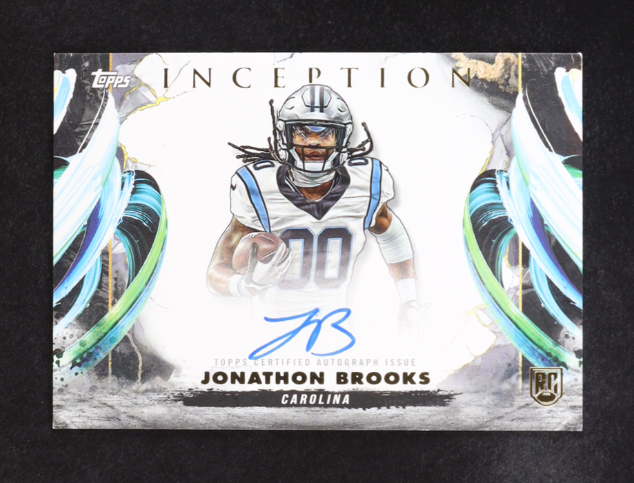 Jonathon Brooks 2024 Topps Inception Rookie Variation Autographs #RAVJB RC at PristineAuction.com Jonathon Brooks 2024 Topps Inception Rookie Variation Autographs #RAVJB RC at PristineAuction.com