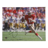 Joe Montana Signed 49ers 11x14 Photo (Mounted Memories) at PristineAuction.com