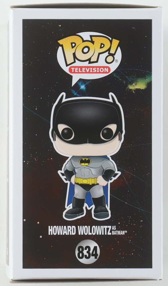 Simon Helberg Signed "The Big Bang Theory" #834 Howard Wolowitz As Batman Funko Pop! Vinyl Figure (ACOA) at PristineAuction.com Simon Helberg Signed "The Big Bang Theory" #834 Howard Wolowitz As Batman Funko Pop! Vinyl Figure (ACOA) at PristineAuction.com