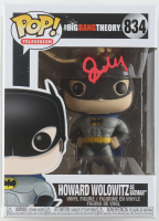 Simon Helberg Signed "The Big Bang Theory" #834 Howard Wolowitz As Batman Funko Pop! Vinyl Figure (ACOA) at PristineAuction.com