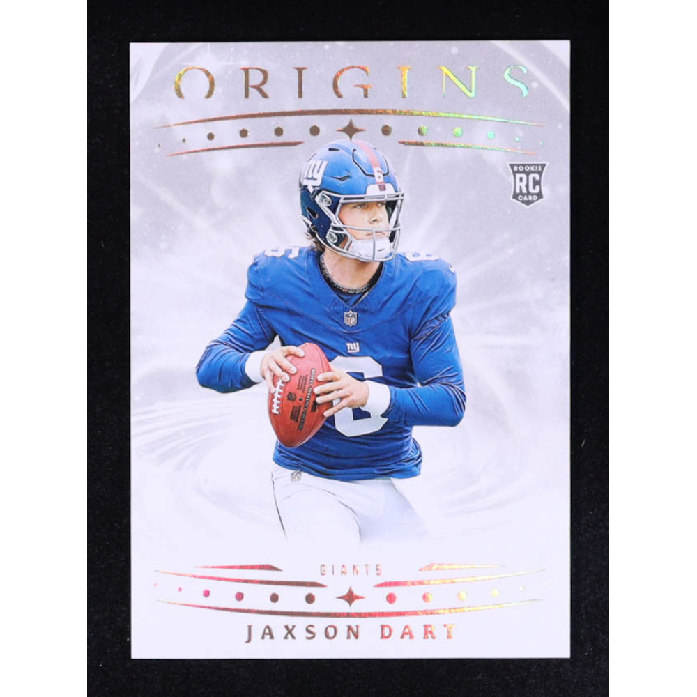 Jaxson Dart 2025 Panini Origins Rookie Variation #145 RC at PristineAuction.com
