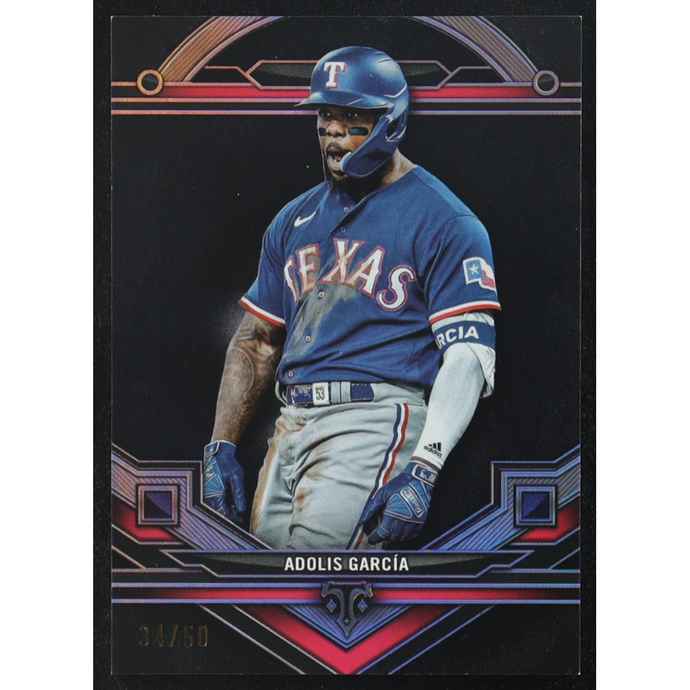 Adolis Garcia 2024 Topps Triple Threads Onyx #38 #34/50 at PristineAuction.com