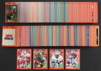 1989 Pro Set Complete Set of (561) Football Cards with Michael Irvin #89, Bo Jackson #185, Jerry Rice #383, Thurman Thomas #32 at PristineAuction.com