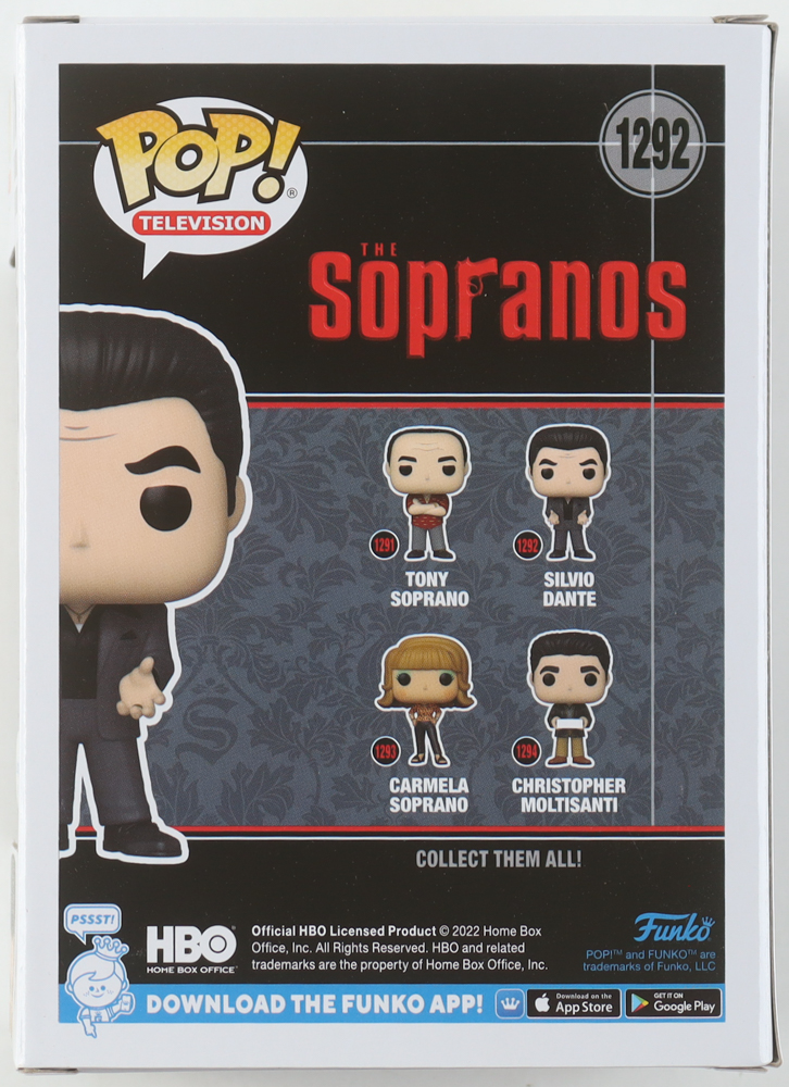 Steven Van Zandt Signed "The Sopranos" #1292 Silvio Dante Funko Pop! Vinyl Figure (ACOA) at PristineAuction.com Steven Van Zandt Signed "The Sopranos" #1292 Silvio Dante Funko Pop! Vinyl Figure (ACOA) at PristineAuction.com