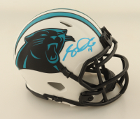Sam Darnold Signed Panthers Lunar Eclipse Alternate Speed Mini Helmet (Beckett) at PristineAuction.com