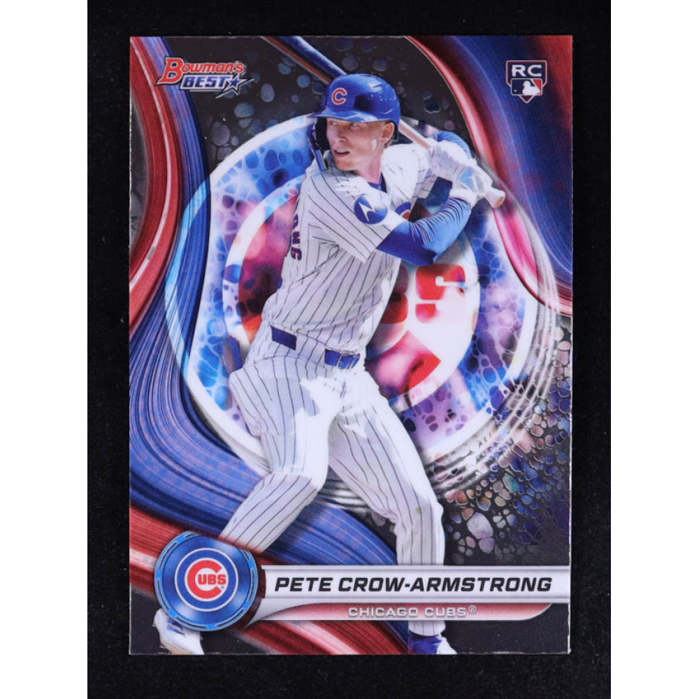 Pete Crow-Armstrong 2024 Bowman's Best #17 RC at PristineAuction.com