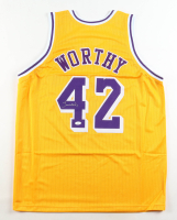James Worthy Signed Jersey (JSA) at PristineAuction.com