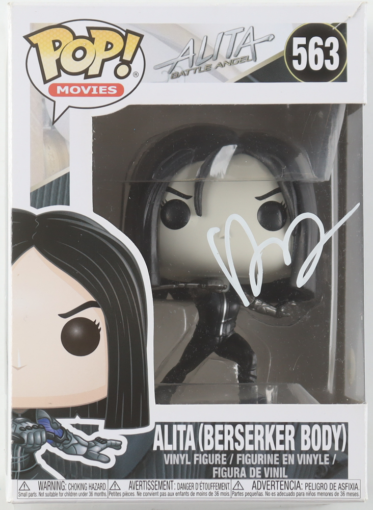 Rosa Salazar Signed "Alita: Battle Angel" #563 Alita (Berserker Body) Funko Pop! Vinyl Figure (ACOA) at PristineAuction.com Rosa Salazar Signed "Alita: Battle Angel" #563 Alita (Berserker Body) Funko Pop! Vinyl Figure (ACOA) at PristineAuction.com