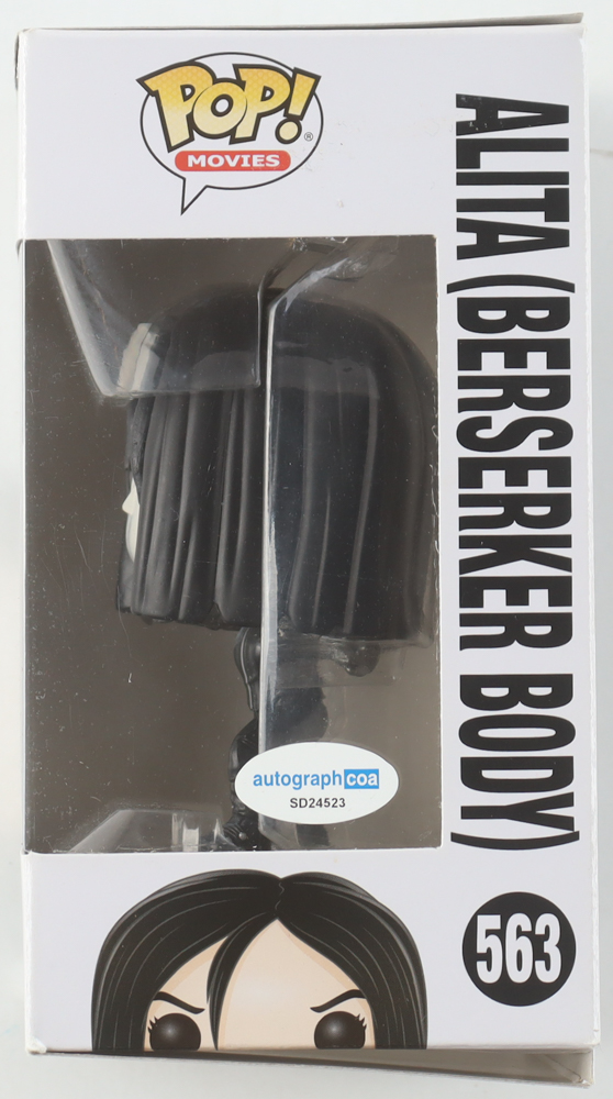 Rosa Salazar Signed "Alita: Battle Angel" #563 Alita (Berserker Body) Funko Pop! Vinyl Figure (ACOA) at PristineAuction.com Rosa Salazar Signed "Alita: Battle Angel" #563 Alita (Berserker Body) Funko Pop! Vinyl Figure (ACOA) at PristineAuction.com