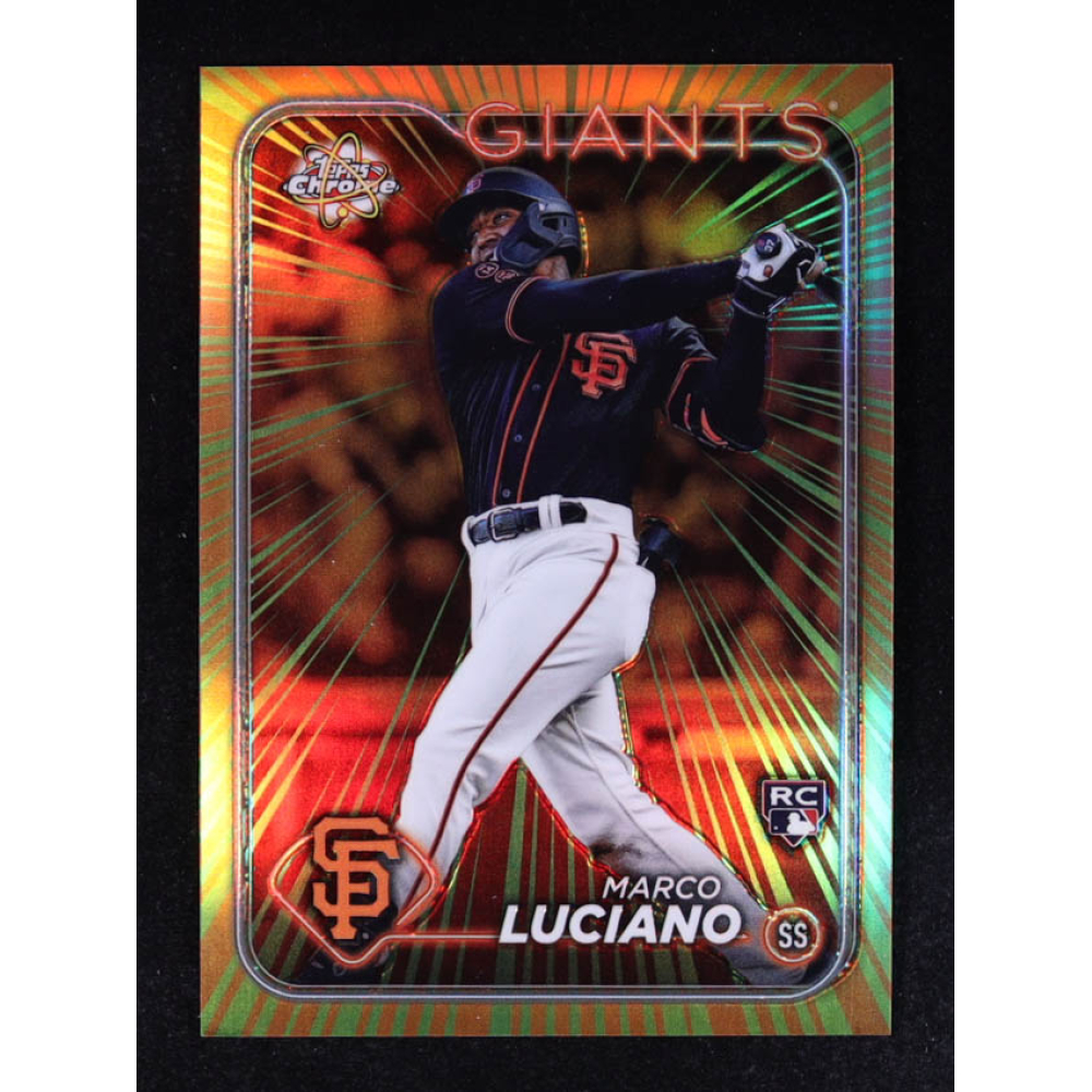 Marco Luciano 2024 Topps Chrome Radiating Rookies #RR5 RC at PristineAuction.com