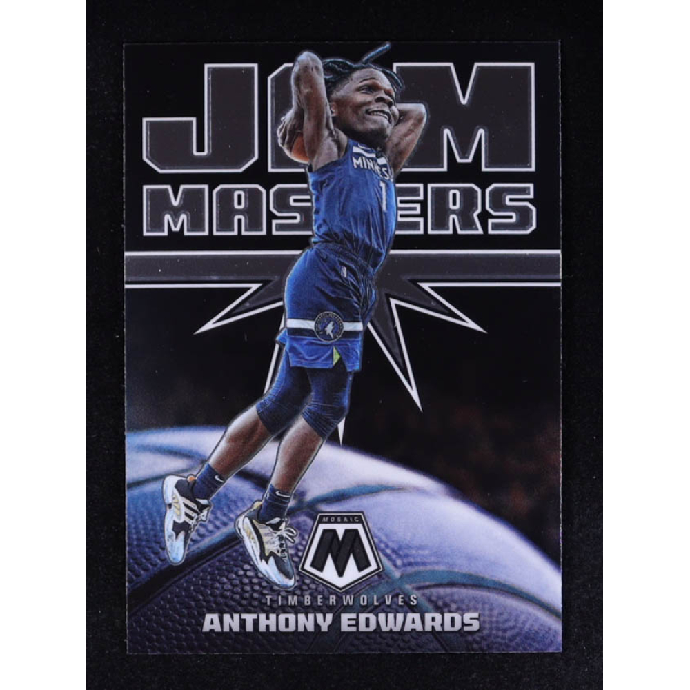 Anthony Edwards 2021-22 Panini Mosaic Jam Masters #4 at PristineAuction.com