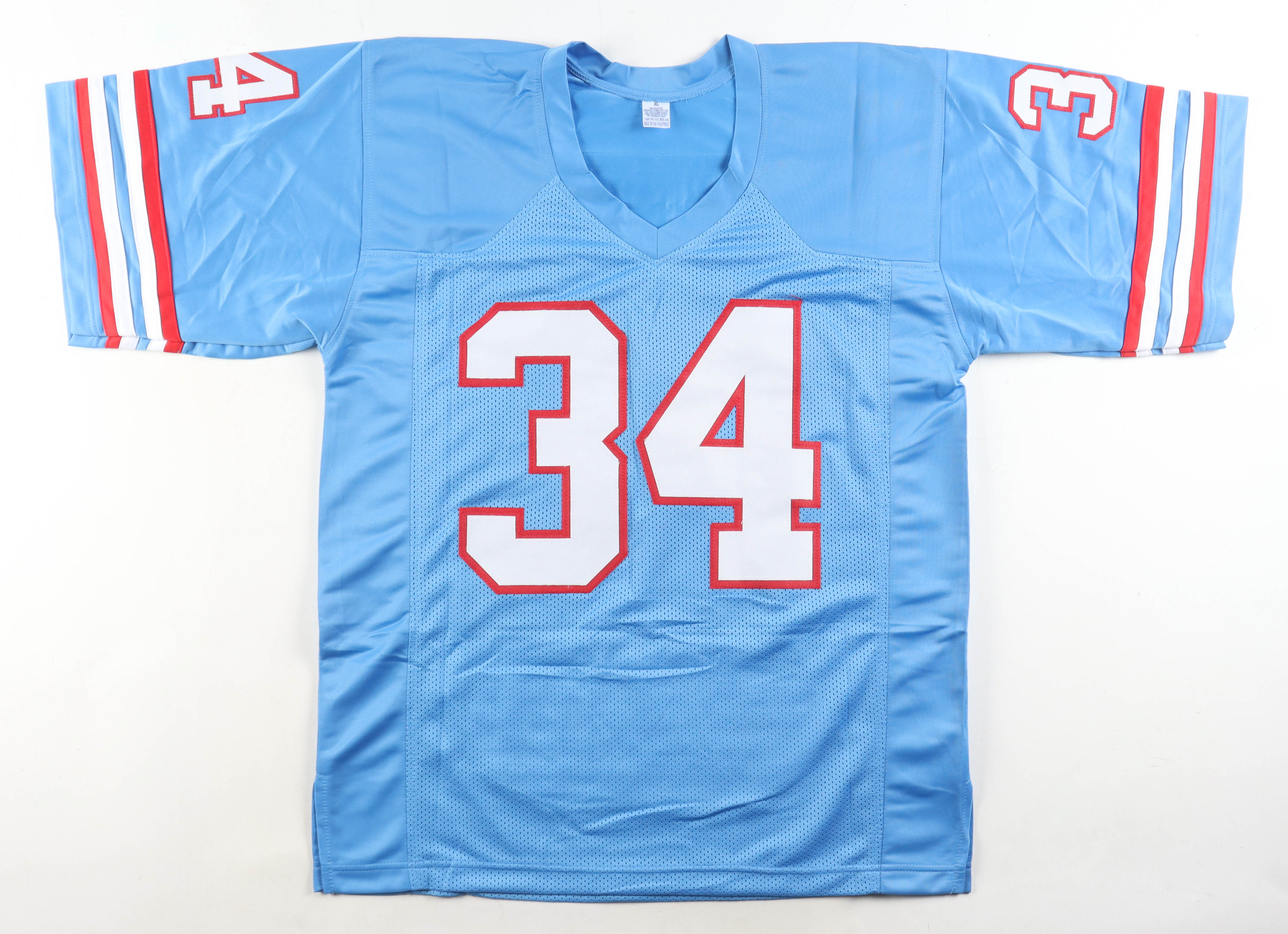 Earl Campbell Signed Career Stat Jersey (JSA) at PristineAuction.com Earl Campbell Signed Career Stat Jersey (JSA) at PristineAuction.com