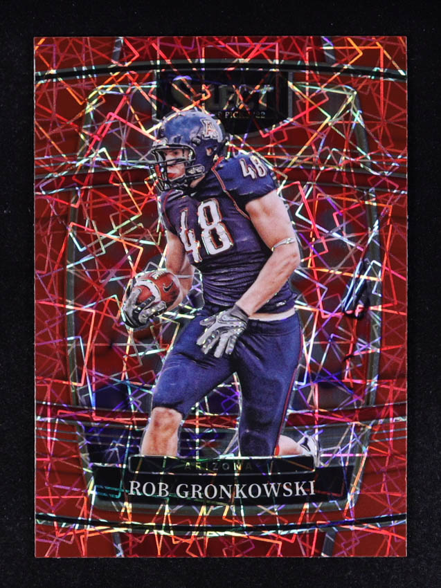 Rob Gronkowski 2022 Select Draft Picks Prizms Red Lazer #90 at PristineAuction.com Rob Gronkowski 2022 Select Draft Picks Prizms Red Lazer #90 at PristineAuction.com