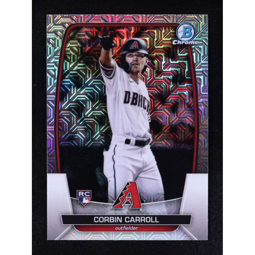 Corbin Carroll 2023 Bowman Chrome Mega Box #73 RC at PristineAuction.com