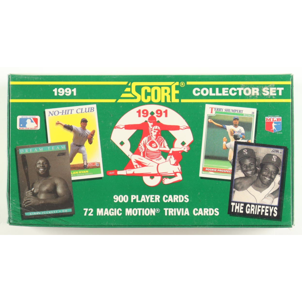 1991 Score Baseball Cards Collector Set with (900) Cards at PristineAuction.com