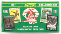 1991 Score Baseball Cards Collector Set with (900) Cards at PristineAuction.com
