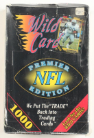 1991 Wild Card Premier Football Hobby Box with (36) Packs at PristineAuction.com