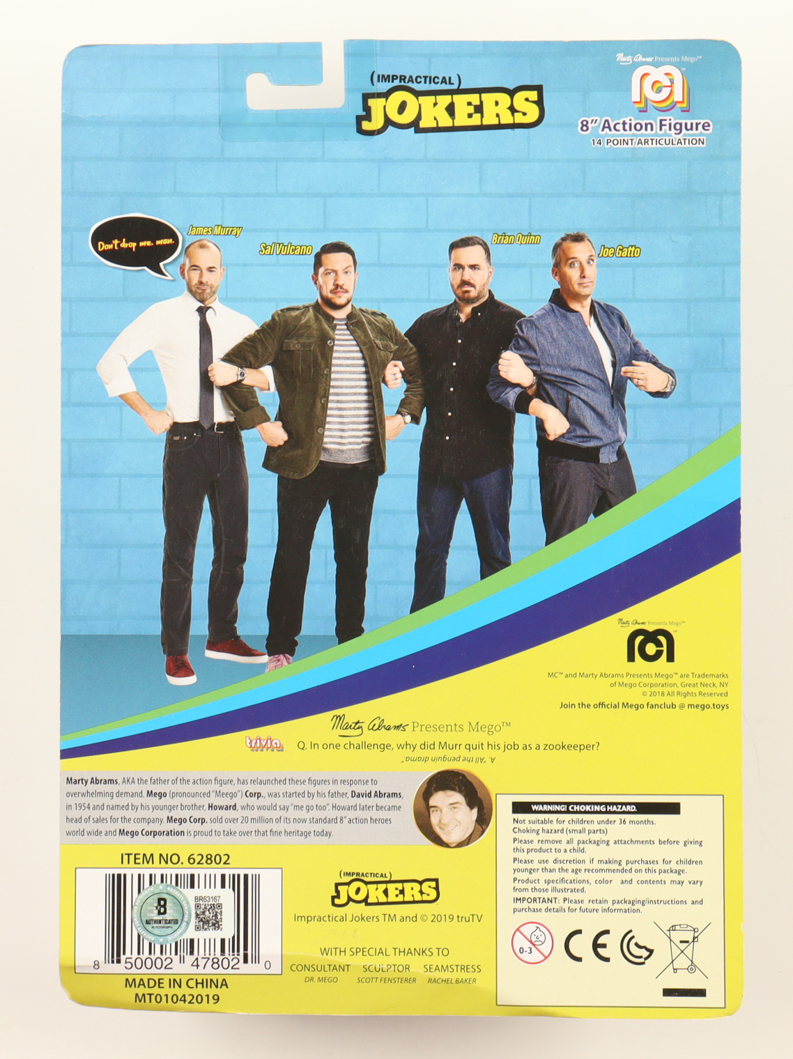 James `Murr' Murray Signed "Masters of the W" Collection Action Figure (Beckett) at PristineAuction.com James `Murr' Murray Signed "Masters of the W" Collection Action Figure (Beckett) at PristineAuction.com