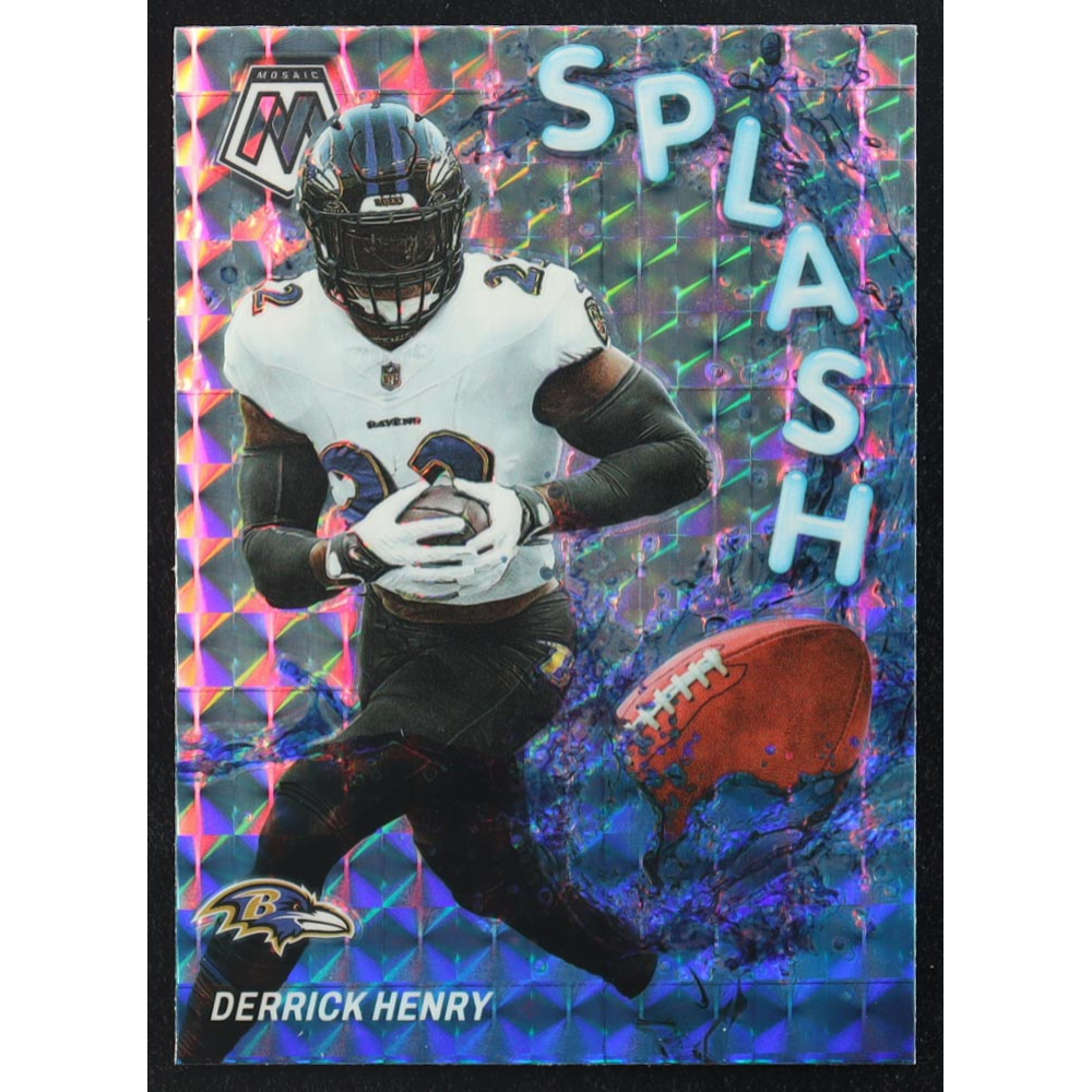 Derrick Henry 2024 Mosaic Splash Mosaic #SSDHY at PristineAuction.com