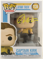 William Shatner Signed "Star Trek" #1136 Captain Kirk Funko Pop! Vinyl Figure (Beckett) at PristineAuction.com