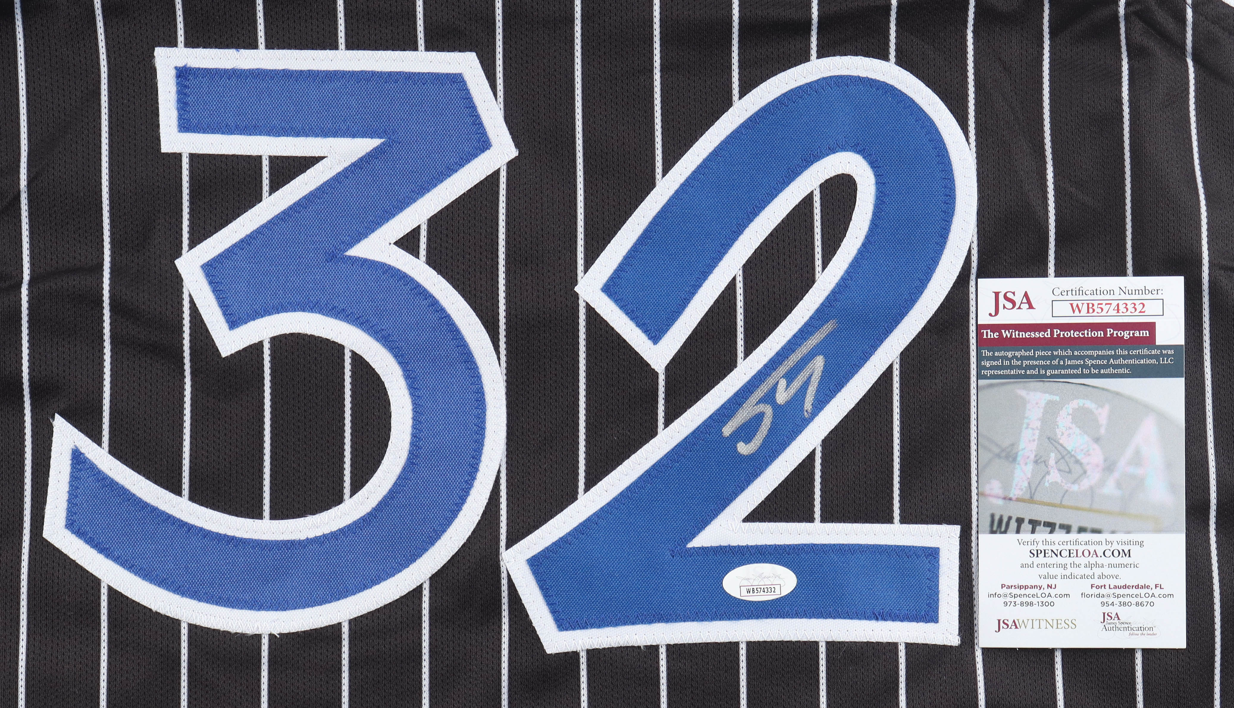 Shaquille O'Neal Signed Jersey (JSA) at PristineAuction.com Shaquille O'Neal Signed Jersey (JSA) at PristineAuction.com