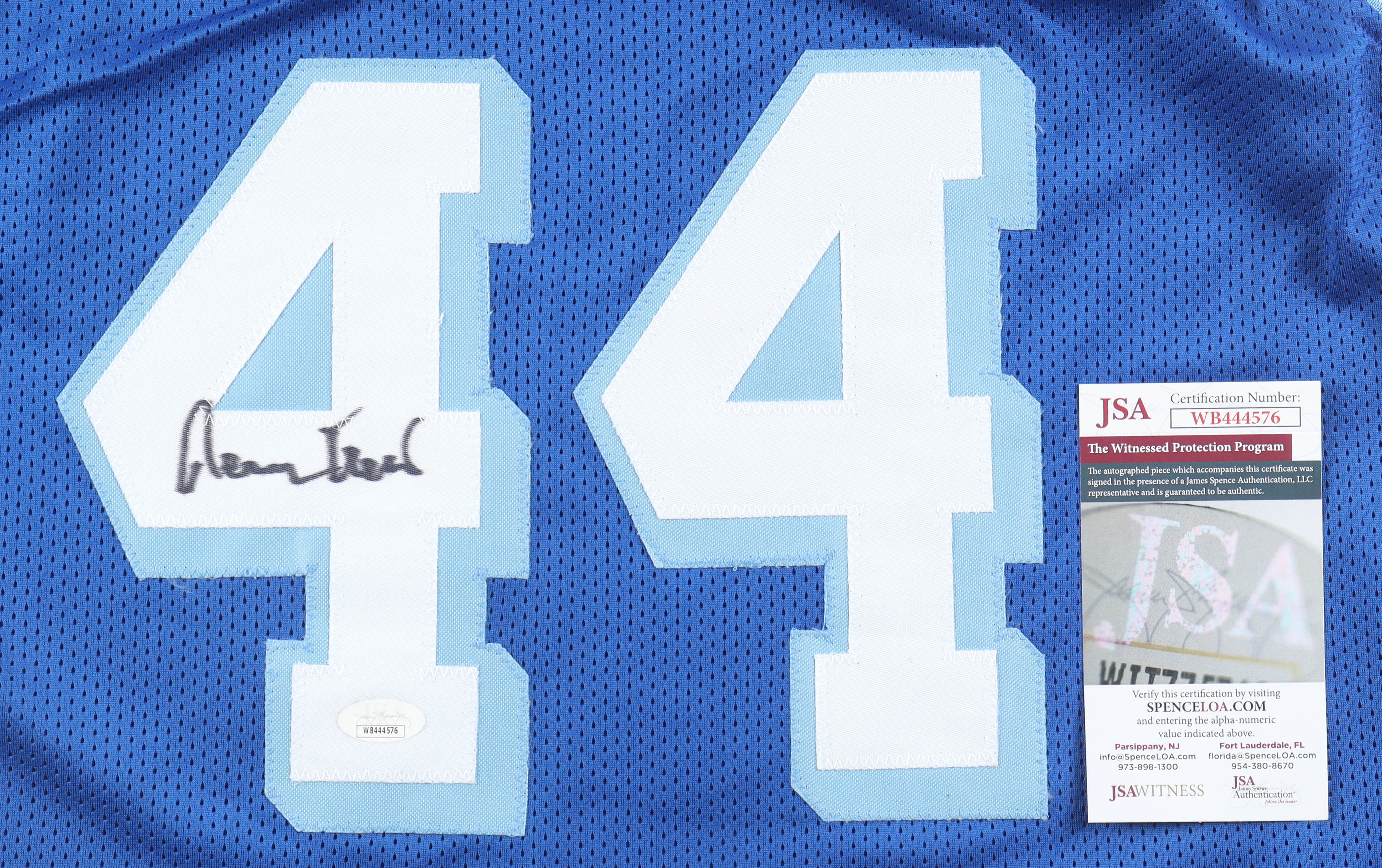 Jerry West Signed Jersey (JSA) at PristineAuction.com Jerry West Signed Jersey (JSA) at PristineAuction.com