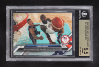 LeBron James 2024 Topps Now Olympic Games #24 (BGS 9.5) at PristineAuction.com