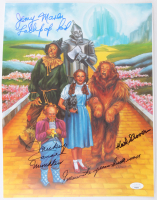 Jerry Maren, Mickey Carroll & Karl Slover Signed "The Wizard of Oz" 11x14 Print with Character Name Inscriptions (JSA) at PristineAuction.com