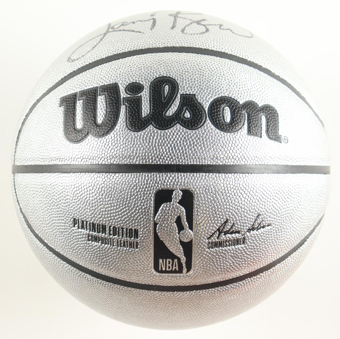Larry Bird Signed NBA Basketball (Bird & Schwartz) at PristineAuction.com Larry Bird Signed NBA Basketball (Bird & Schwartz) at PristineAuction.com