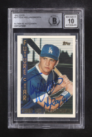 Todd Hollandsworth Signed 1995 Topps #247 RC Inscribed "NL ROY 96" (BGS | Autograph Graded 10) at PristineAuction.com