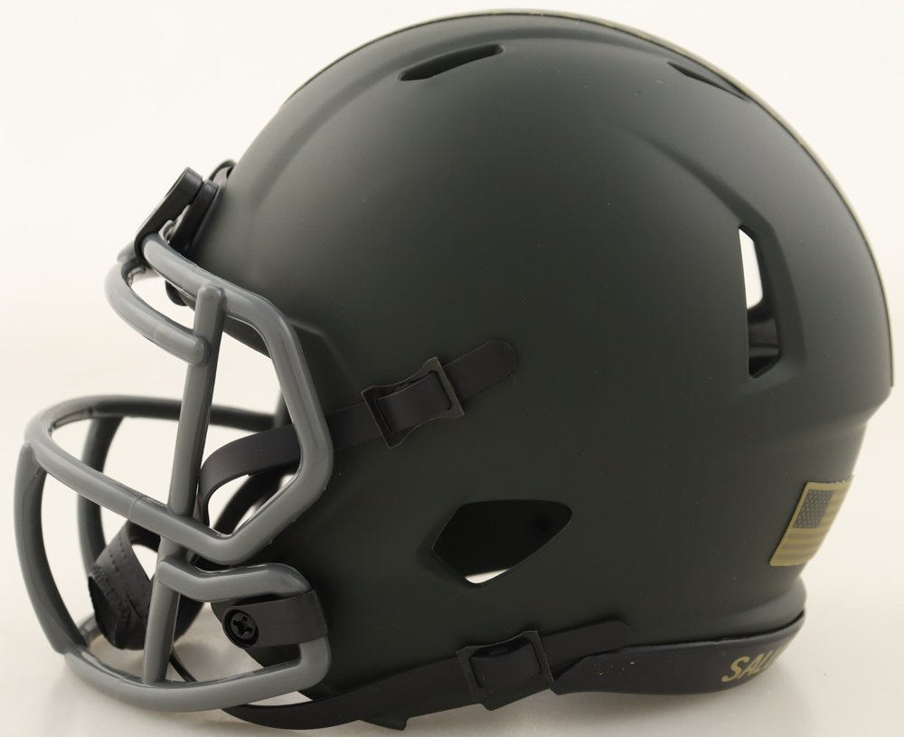 Jack Sawyer Signed Steelers Salute to Service Alternate Speed Mini Helmet (Beckett) at PristineAuction.com Jack Sawyer Signed Steelers Salute to Service Alternate Speed Mini Helmet (Beckett) at PristineAuction.com