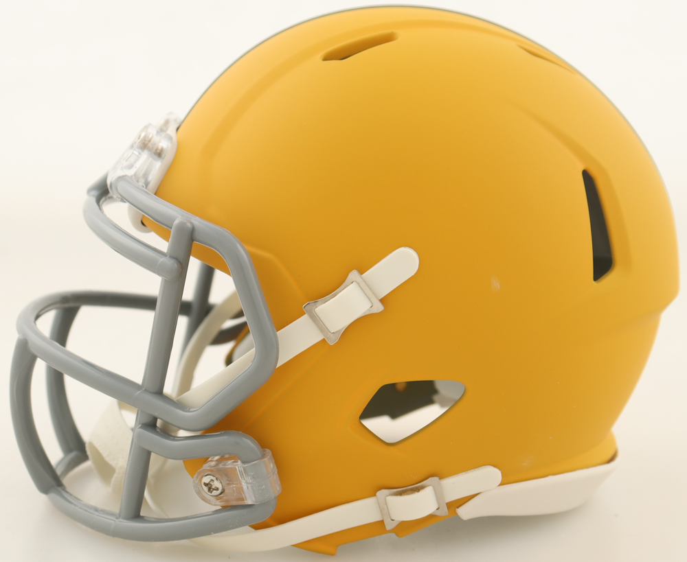 Jack Sawyer Signed Steelers Alternate Speed Mini Helmet (Beckett) at PristineAuction.com Jack Sawyer Signed Steelers Alternate Speed Mini Helmet (Beckett) at PristineAuction.com