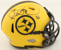 Jerome Bettis Signed Steelers Rave Alternate Speed Mini Helmet (Beckett) at PristineAuction.com