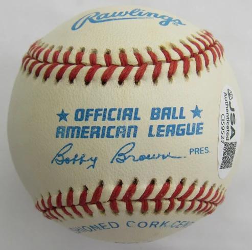 Bobby Doerr Signed OAL Baseball (JSA) at PristineAuction.com Bobby Doerr Signed OAL Baseball (JSA) at PristineAuction.com