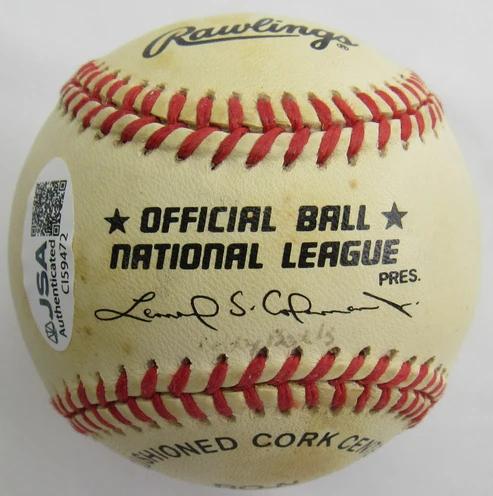 Bobby Bonds Signed ONL Baseball (JSA) at PristineAuction.com Bobby Bonds Signed ONL Baseball (JSA) at PristineAuction.com