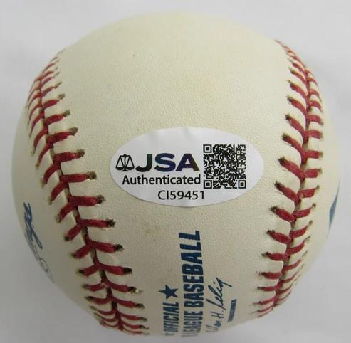 Lou Piniella Signed OML Baseball (JSA) at PristineAuction.com Lou Piniella Signed OML Baseball (JSA) at PristineAuction.com