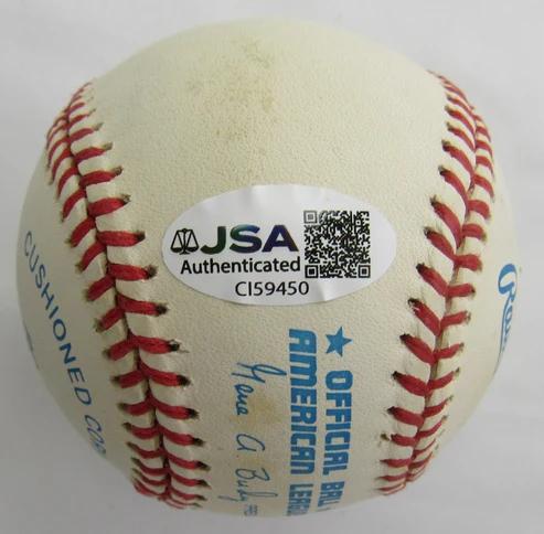 Ron Guidry Signed OAL Baseball (JSA) at PristineAuction.com Ron Guidry Signed OAL Baseball (JSA) at PristineAuction.com