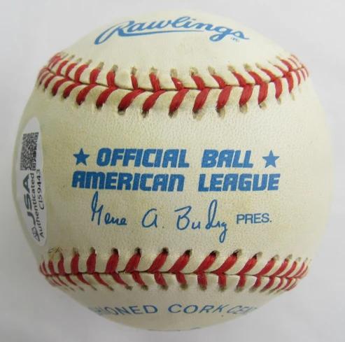 Chris Chambliss Signed OAL Baseball (JSA) at PristineAuction.com Chris Chambliss Signed OAL Baseball (JSA) at PristineAuction.com