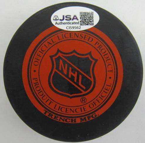Emile Francis Signed Whalers Logo Hockey Puck (JSA) at PristineAuction.com Emile Francis Signed Whalers Logo Hockey Puck (JSA) at PristineAuction.com